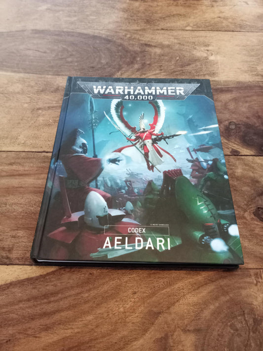 Warhammer 40k Aeldari Codex 9th Edition Hardcover Games Workshop 2022