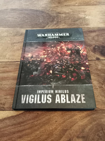 Warhammer 40k Imperium Nihilus Vigilus Ablaze Hardcover Games Workshop 2019