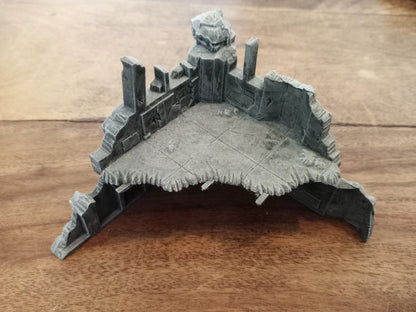 Warhammer 40K Ruined Buildings Scenery Cadian Adepta Sororitas Terrain Games Workshop