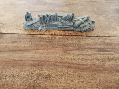 Warhammer 40K Scatter terrain Ruins Wall Games Workshop