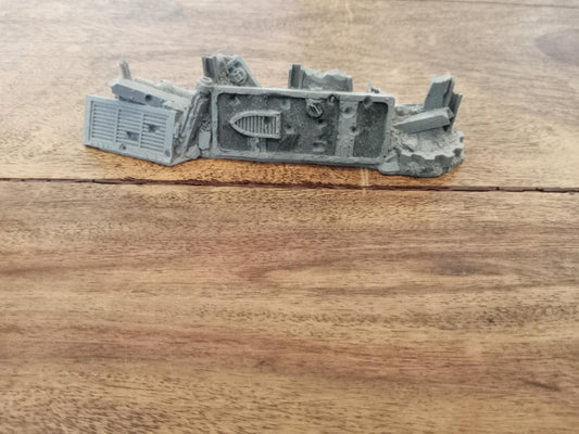 Warhammer 40K Scatter terrain Ruins Wall Games Workshop