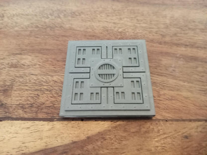 Warhammer 40k Cities Of Death Imperial Sector Adeptus Floor Segment Terrain Bits Games Workshop