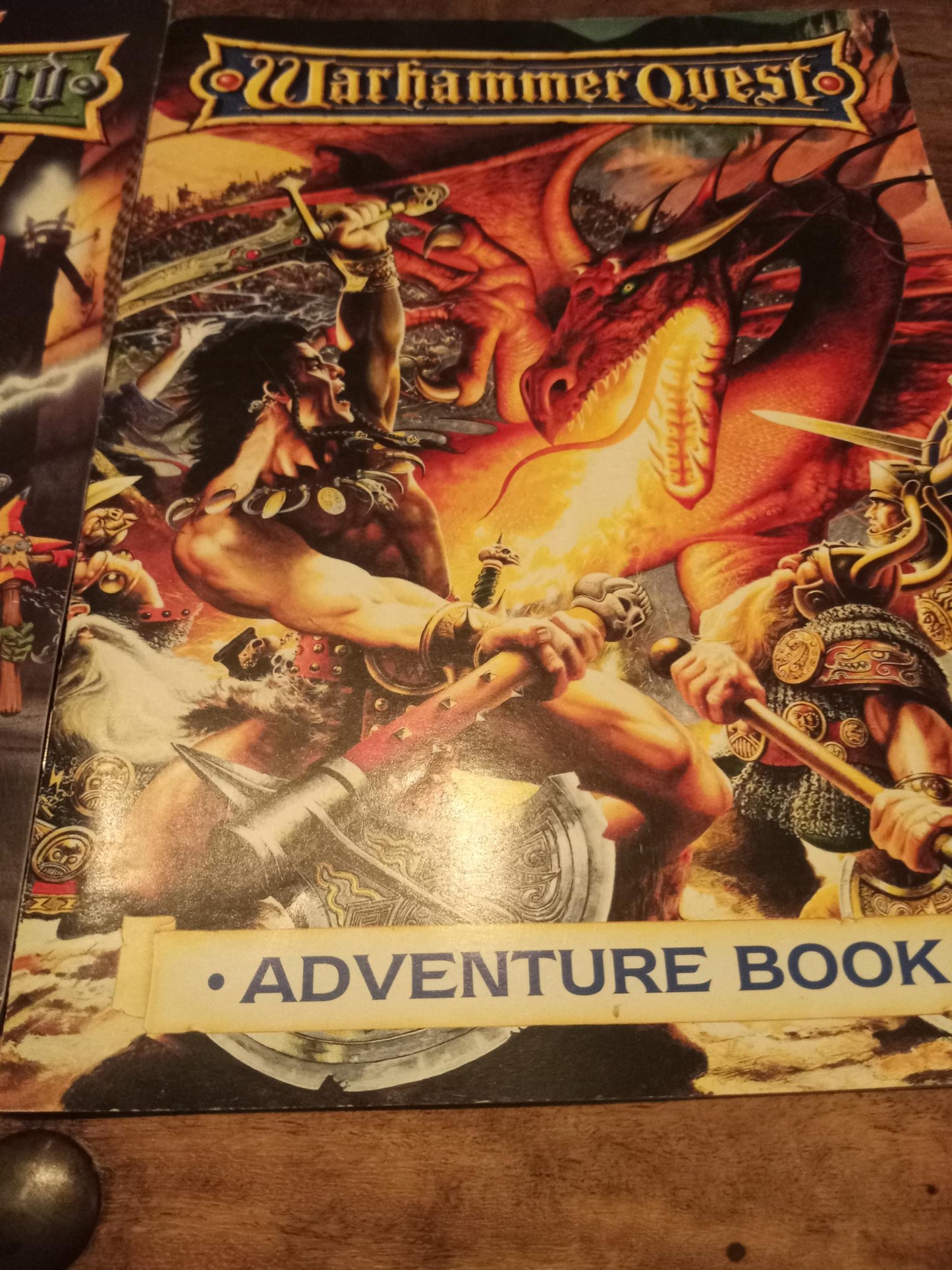 Warhammer Quest Adventure Book Games Workshop 1995