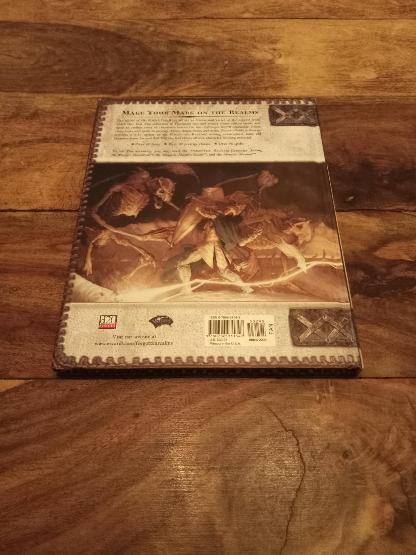 Forgotten Realms Player's Guide to Faerun D&D 3.5 WOC 88647 Wizards of the Coast 2004