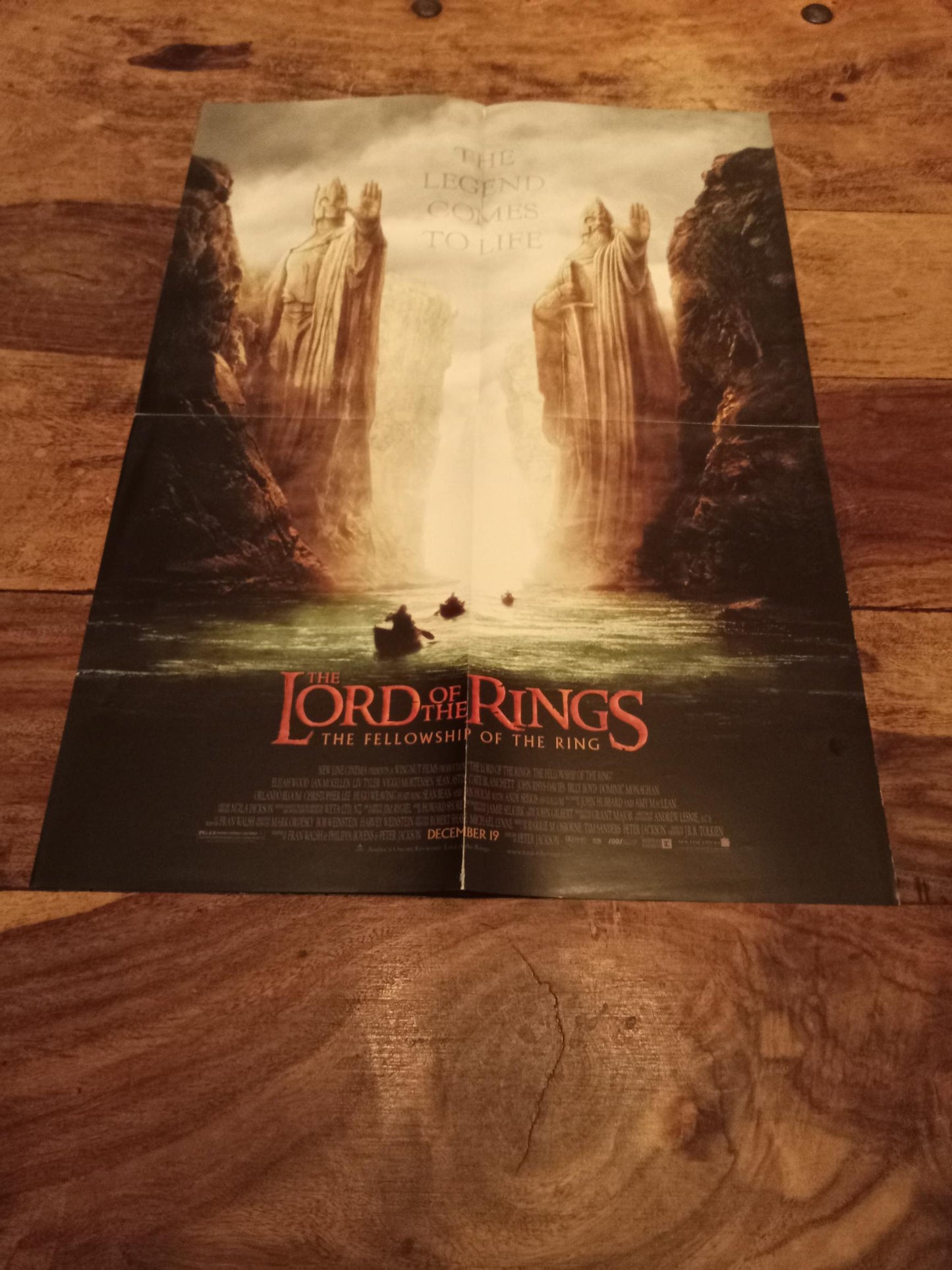 The Lord of the Rings The Fellowship of the Ring Games Workshop New Line Cinema Poster