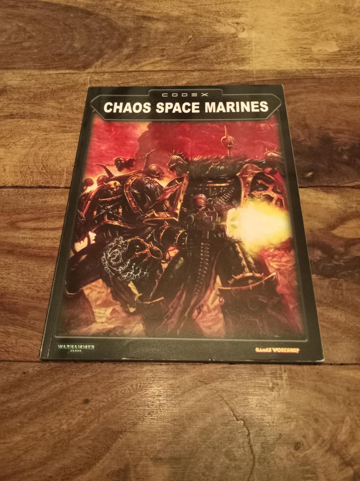 Warhammer 40,000 Chaos Space Marines 3th Edition Games Workshop 2002