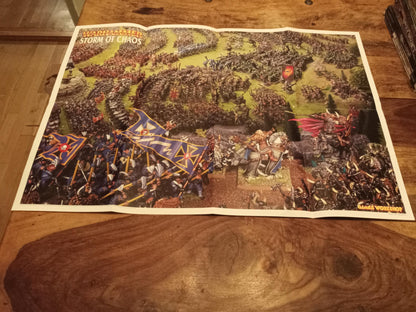 Warhammer Fantasy Double Sided Storm of Chaos Poster Games Workshop