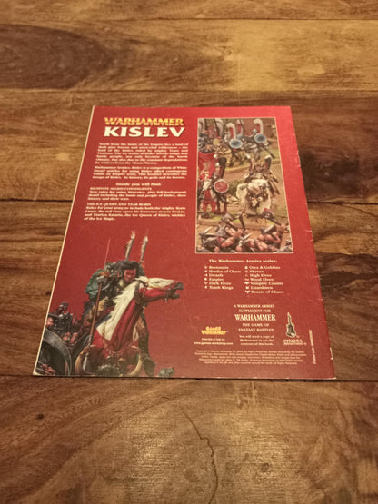 Warhammer Fantasy Kislev Army Book Games Workshop