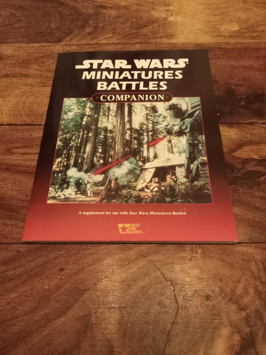 Star Wars Miniatures Battles Companion  West End Games 1994