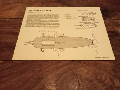 Spelljammer Ship Card AD&D 2nd Ed TSR 1989