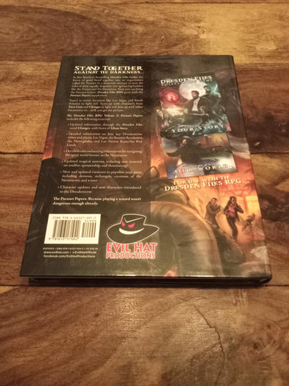 Dresden Files Volume #3 The Paranet Papers Evil Hat 2015