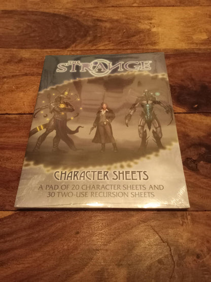 The Strange Character Sheets New Monte Cook 2015