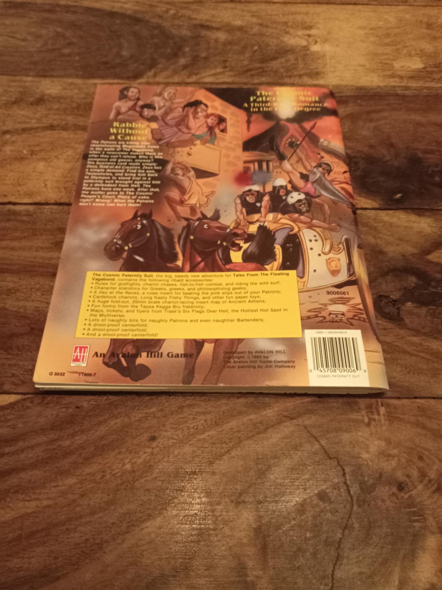 Tales from the Floating Vagabond The Cosmic Paternity Suit Avalon Hill 1993