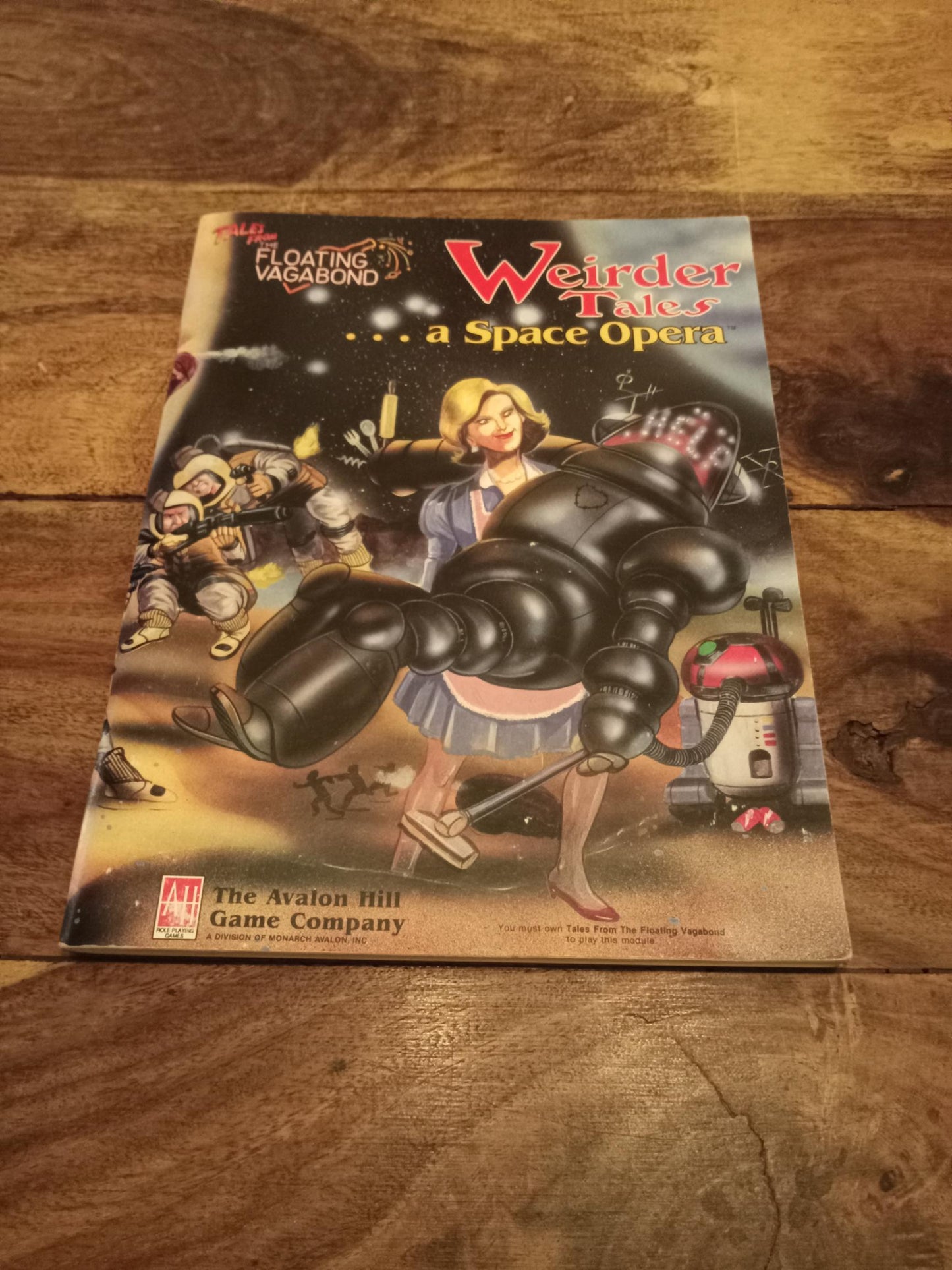 Tales from the Floating Vagabond Weirder Tales...A Space Opera Avalon Hill 1992