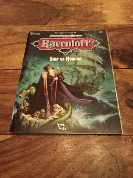 AD&D Ravenloft Ship of Horror - The Grand Conjunction Series #4 TSR 1991