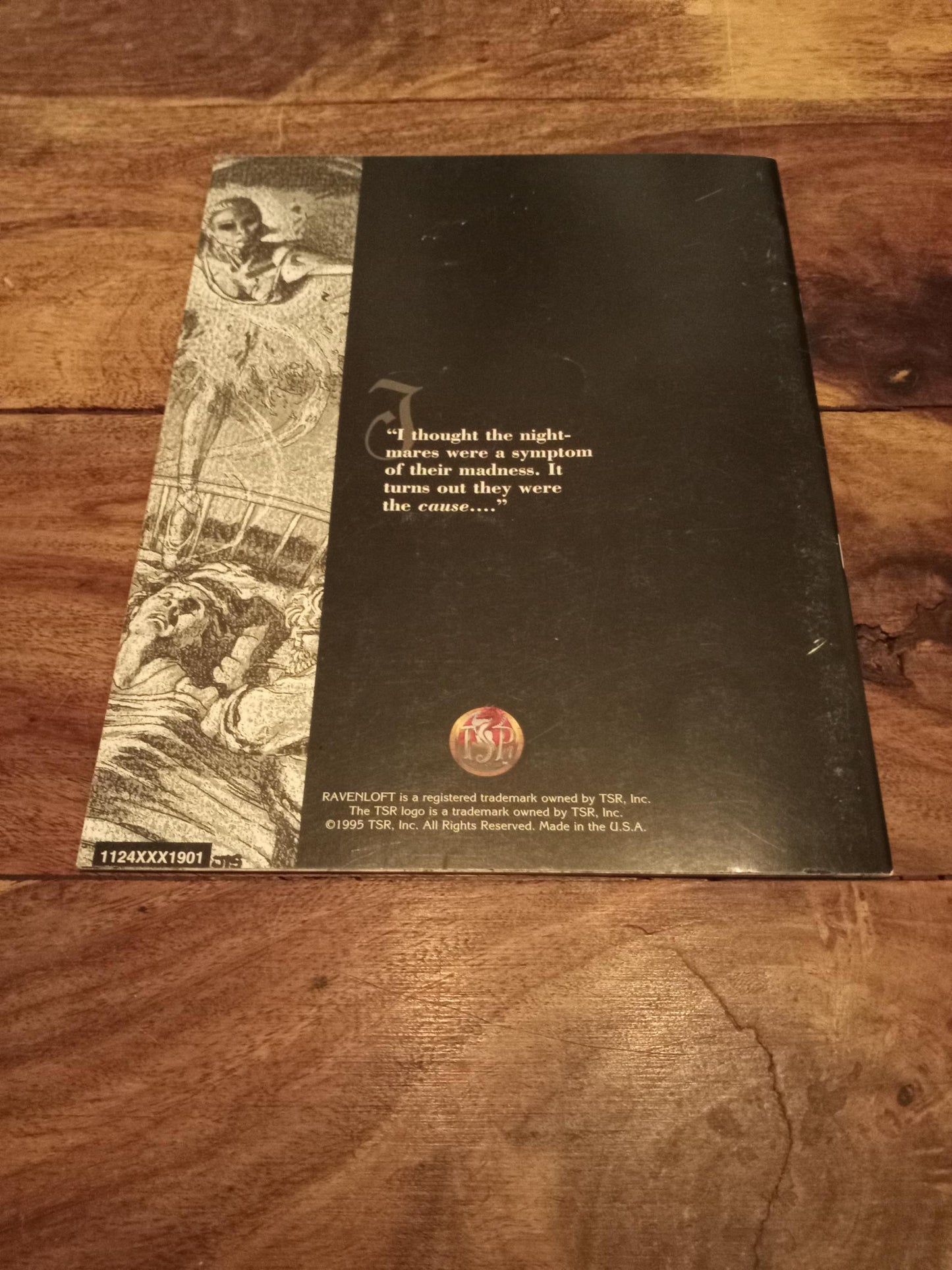 Ravenloft Book One: The Journal of Dr. Illhousen TSR 1124 AD&D 1995