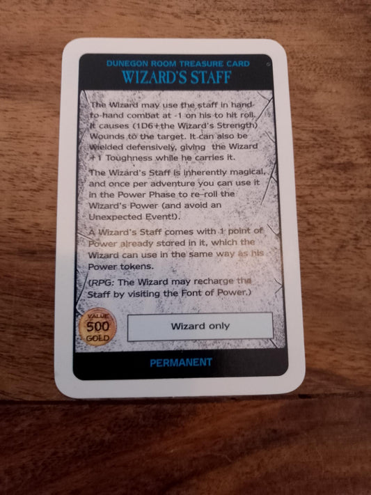 Warhammer Quest Treasure Card Games Workshop