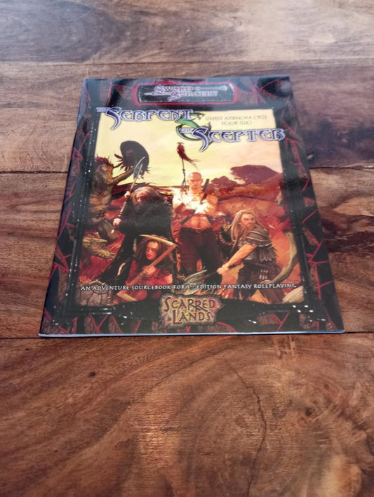 Sword & Sorcery The Serpent & The Scepter Serpent Amphora Cycle #2 d20 Scarred Lands 2002