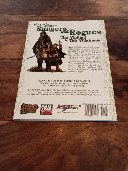 Sword & Sorcery Player's Guide to Rangers and Rogues d20 2003