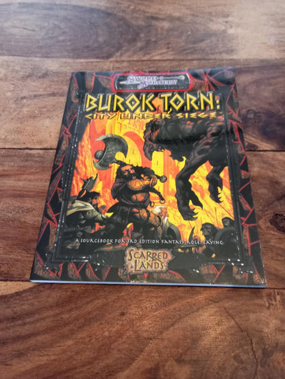 Sword & Sorcery Burok Torn City Under Siege d20 2002