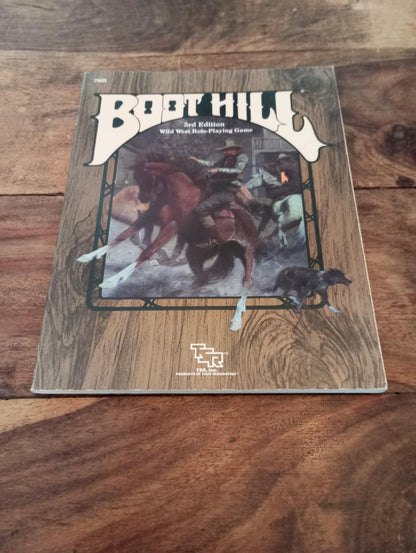 Boot Hill 3rd Edition With Map TSR 1990