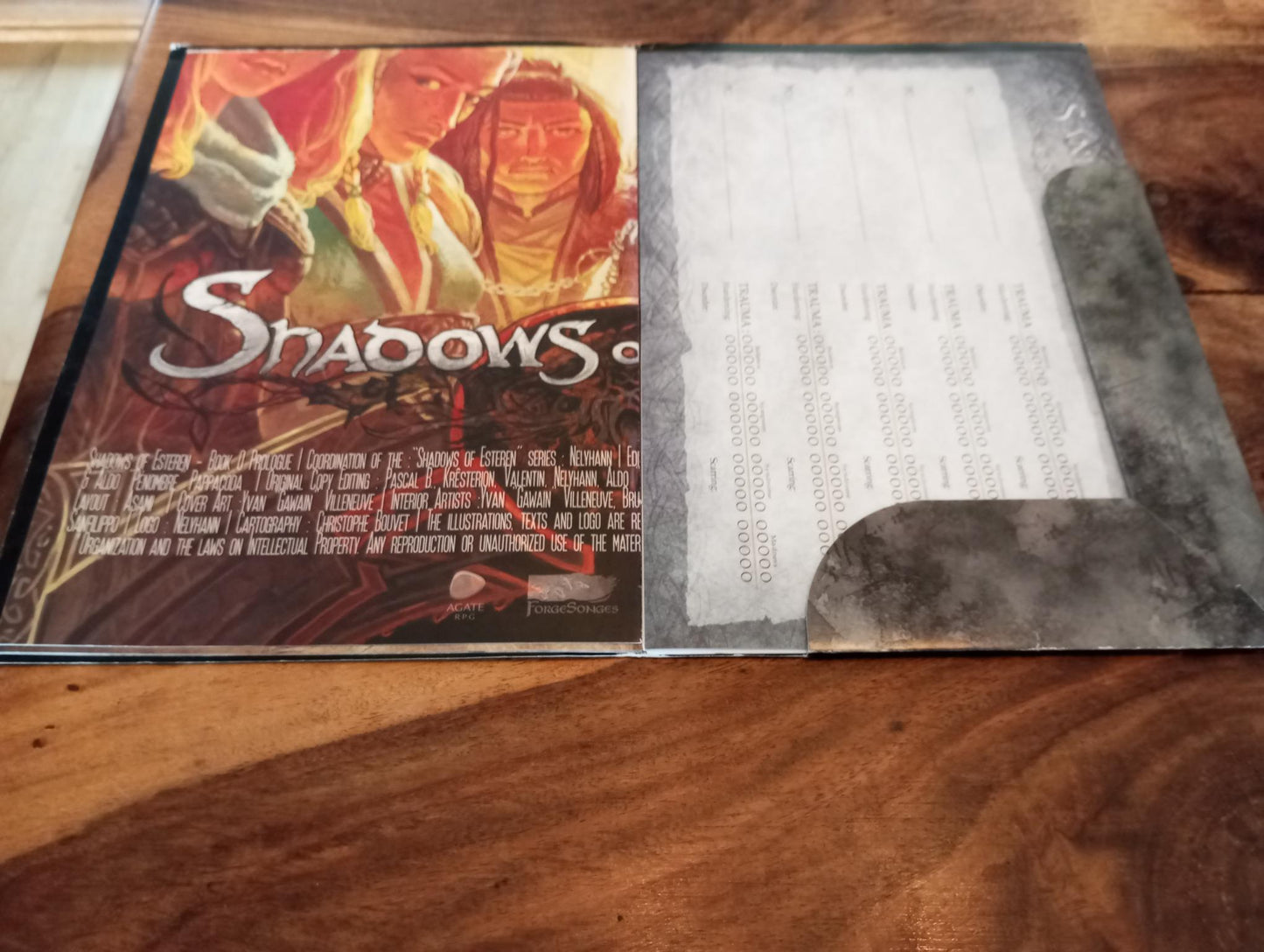 Shadows of Esteren Game Leader Kit Studio Agate 2013