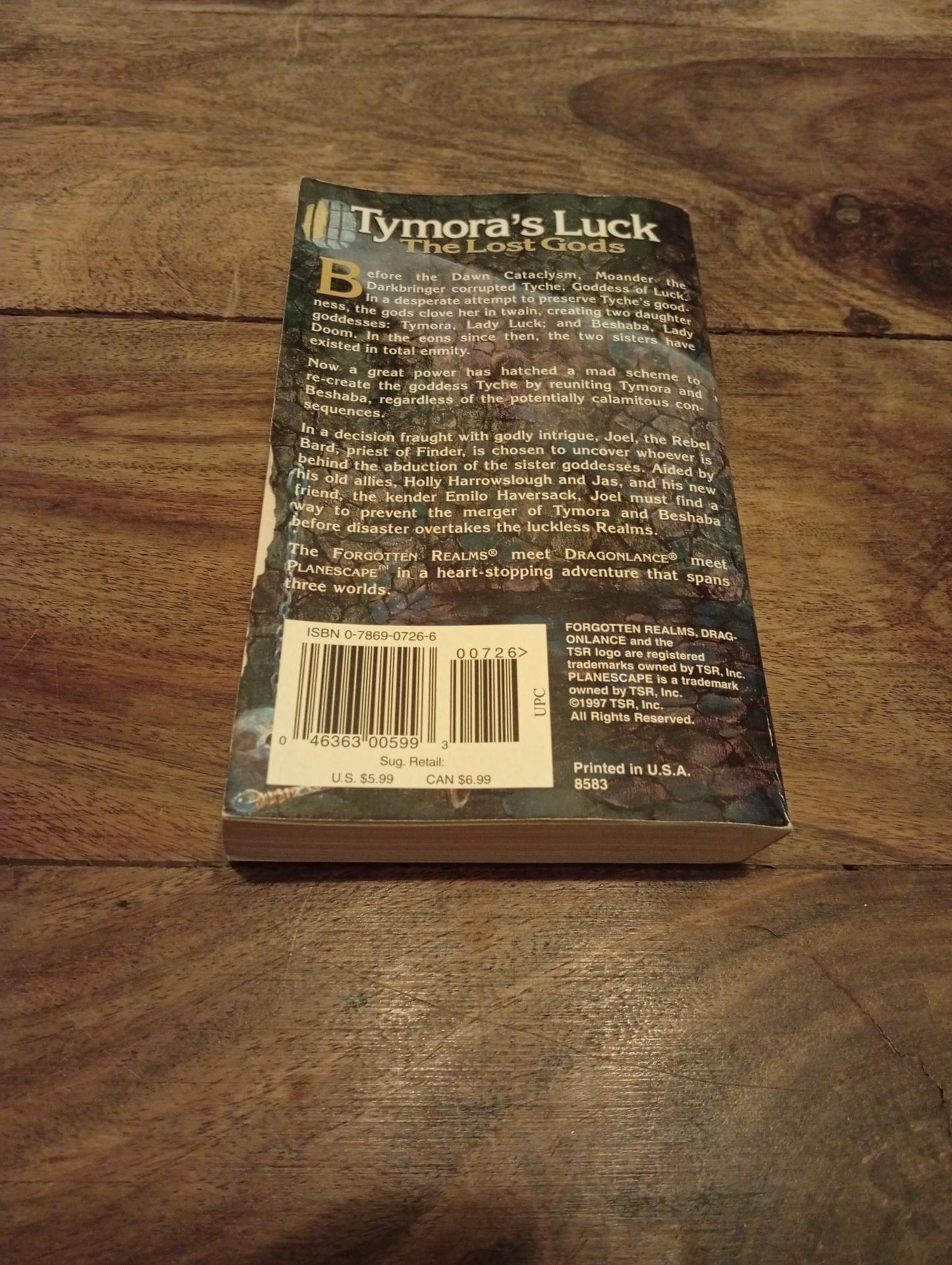 Forgotten Realms Tymora's Luck TSR 1997