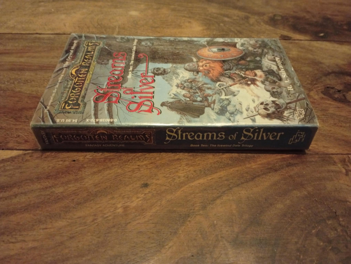 Forgotten Realms Streams of Silver The Icewind Dale Trilogy #2 TSR 1985