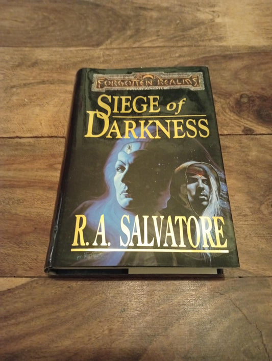 Forgotten Realms Siege of Darkness Legacy of the Drow #3 Hardcover R.A. Salvatore 1995