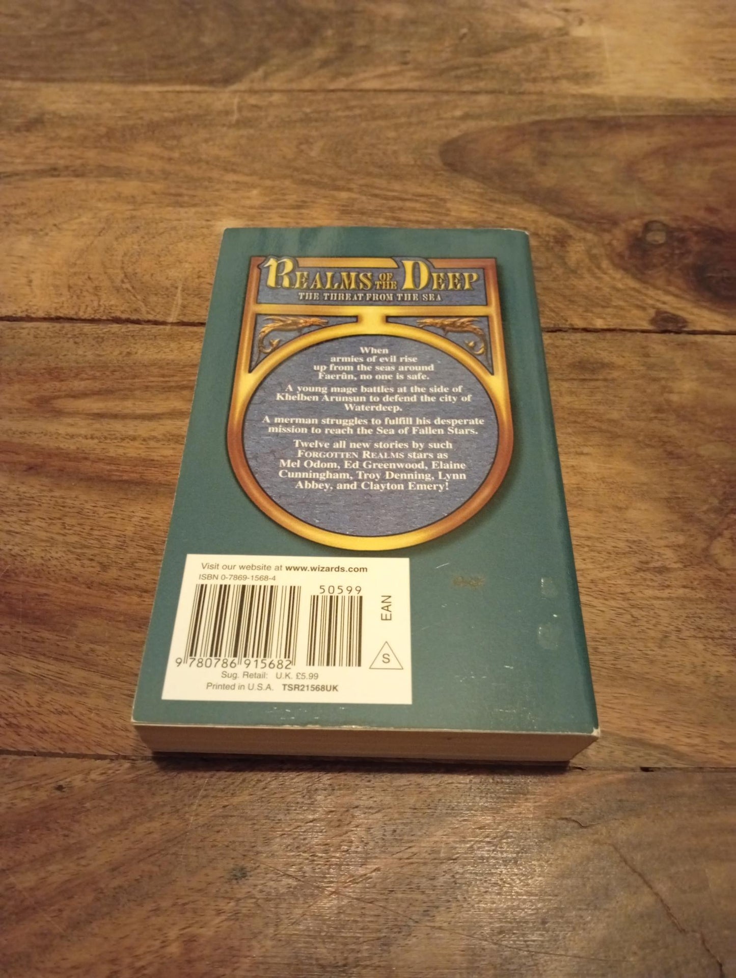 Forgotten Realms Threat from the Sea Realms of the Deep #1 Wizards of the Coast 2000