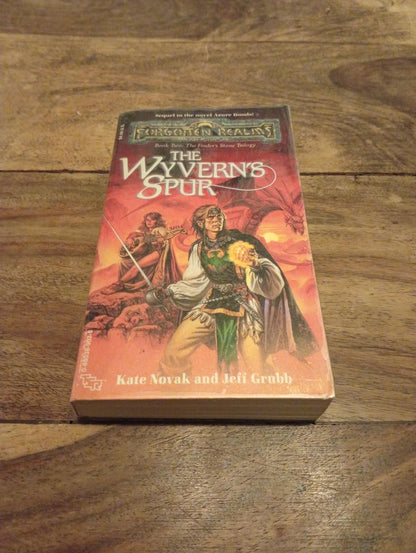 Forgotten Realms Wyvern's Spur Finder's Stone Trilogy #2 TSR 1990