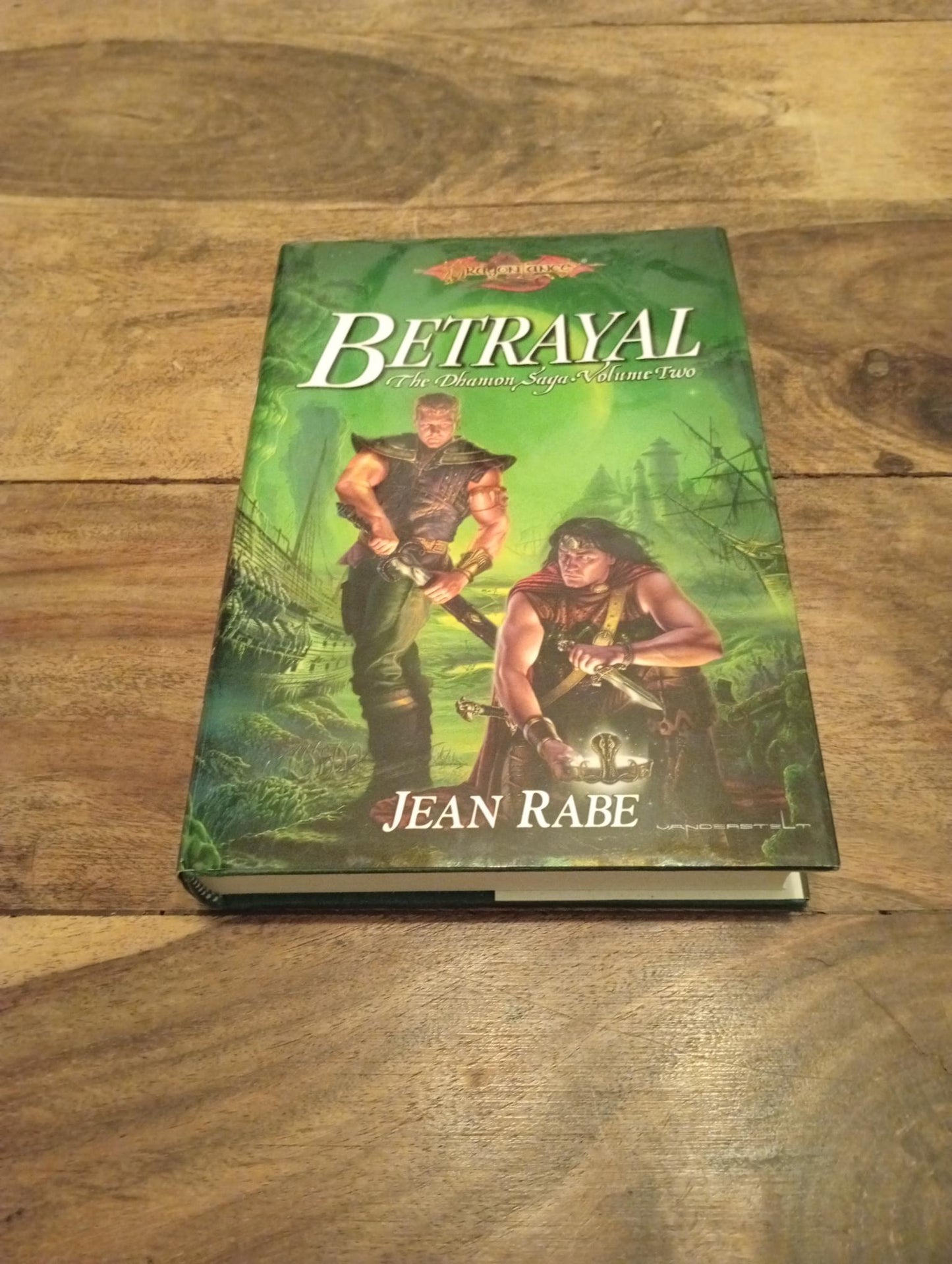 Dragonlance Betrayal Dhamon Saga #2 Hardcover Wizards of the Coast 2002