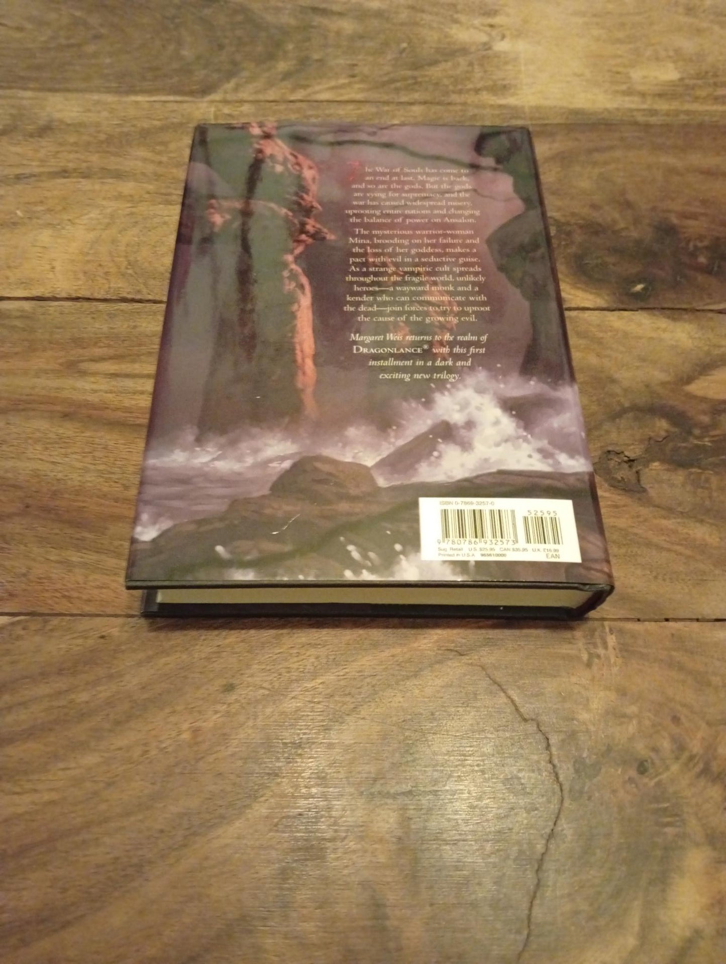 Dragonlance Amber and Ashes The Dark Disciple #1 Hardcover Wizards of the Coast 2004