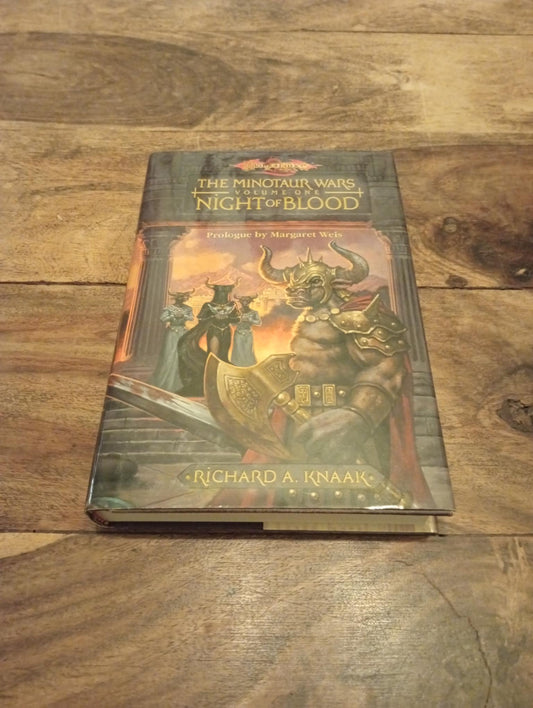 Dragonlance Night of Blood The Minotaur Wars #1 Hardcover Wizards of the Coast 2003