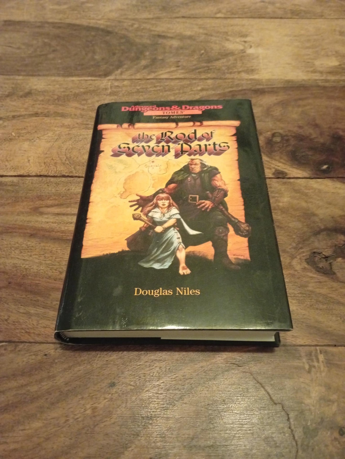 Advanced Dungeons & Dragons The Rod of Seven Parts Hardcover TSR 1996