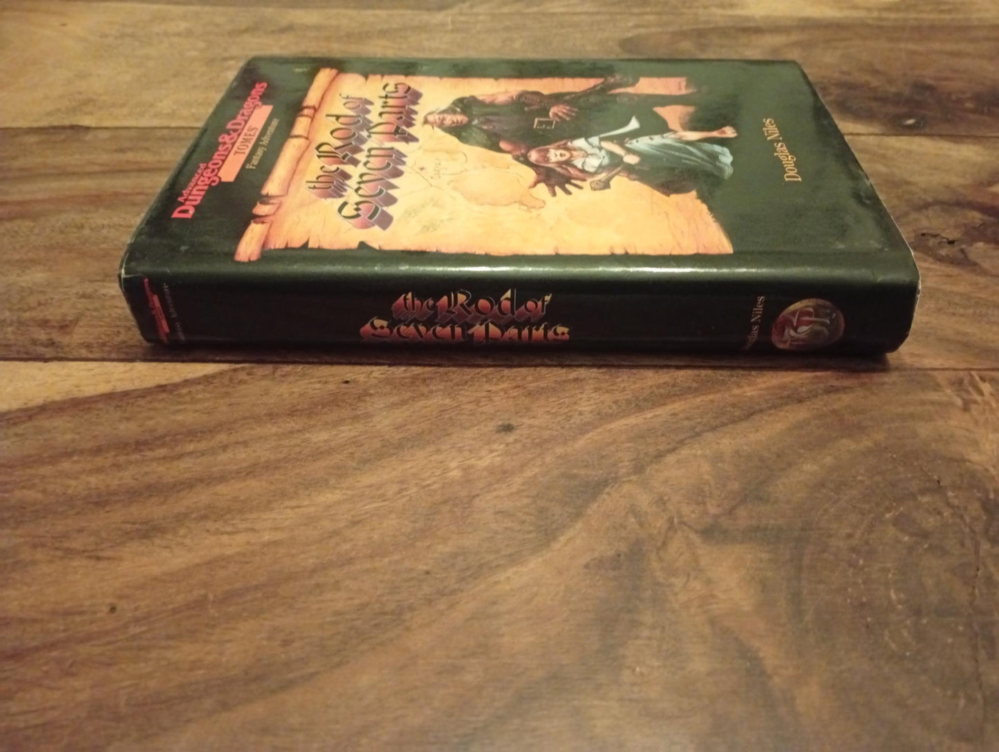 Advanced Dungeons & Dragons The Rod of Seven Parts Hardcover TSR 1996