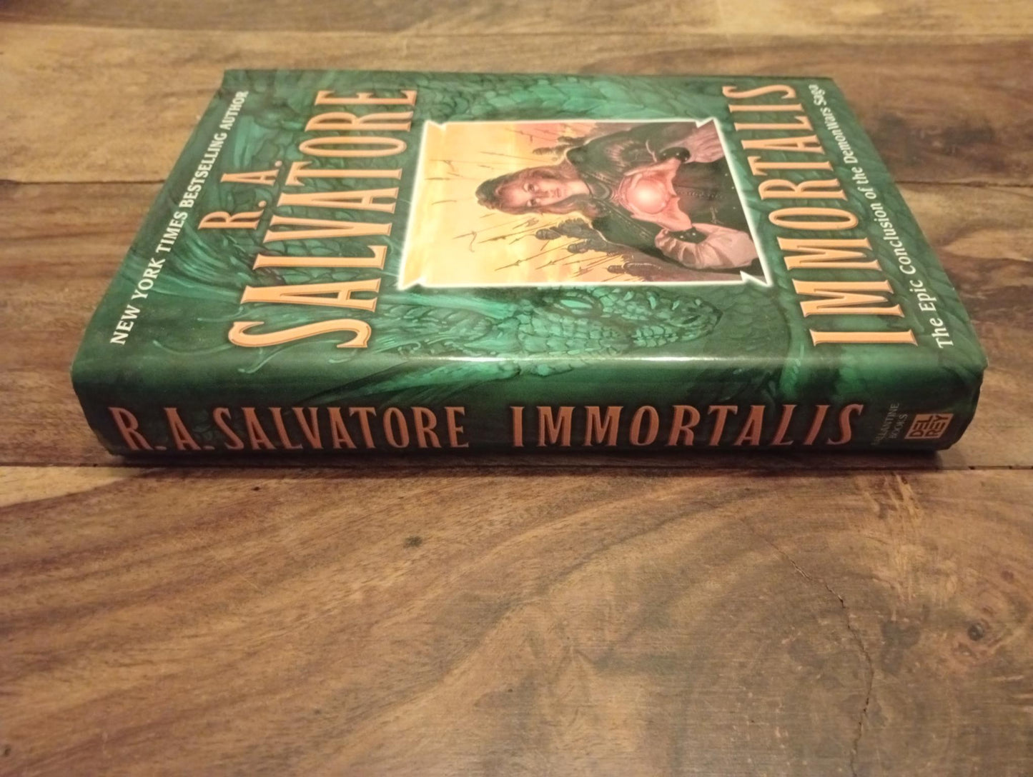 Immortalis The Second DemonWars Saga #3 R. A. Salvatore Hardcover Del Rey Books 2003