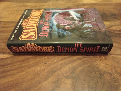 The Demon Spirit The Demonwars Saga #2 R. A. Salvatore Hardcover Del Rey Books 1999