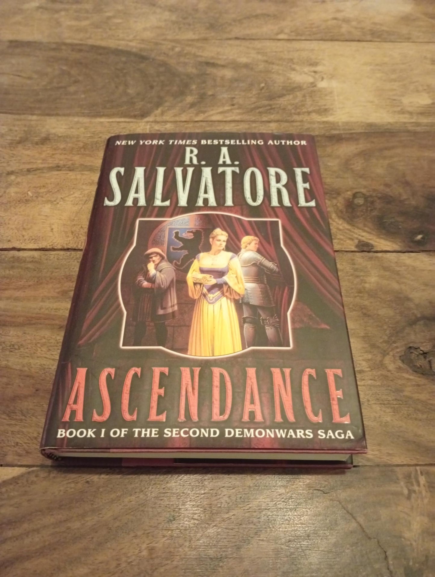 Ascendance The Second Demonwars Saga #1 R. A. Salvatore Hardcover Del Rey Books 2002