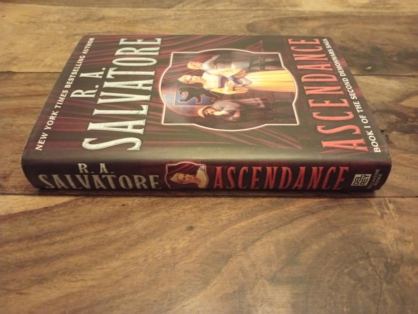 Ascendance The Second Demonwars Saga #1 R. A. Salvatore Hardcover Del Rey Books 2002