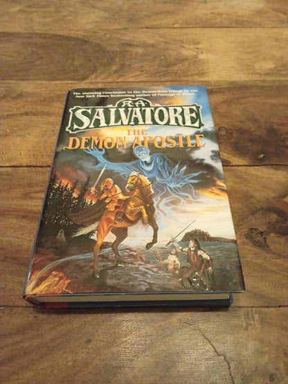 The Demon Apostle The Demonwars Saga #3 R. A. Salvatore Hardcover Del Rey Books 1999