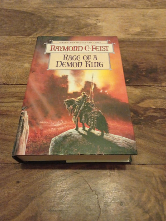 Rage of a Demon King The Serpentwar Saga #3 Raymond E. Feist Hardcover Harper Voyager 1997