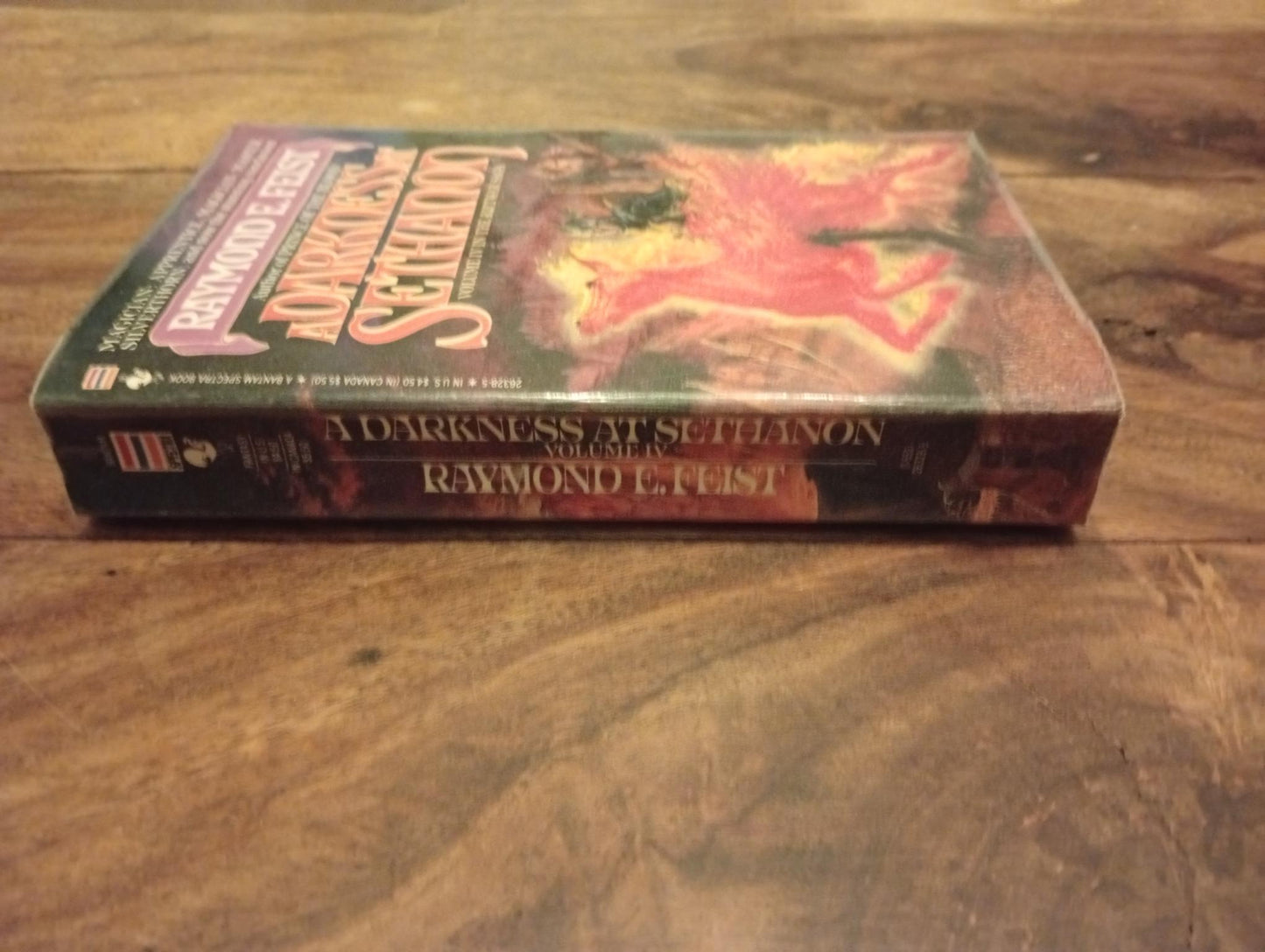 A Darkness at Sethanon Riftwar Saga #4 Raymond E. Feist Bantam Books 1987