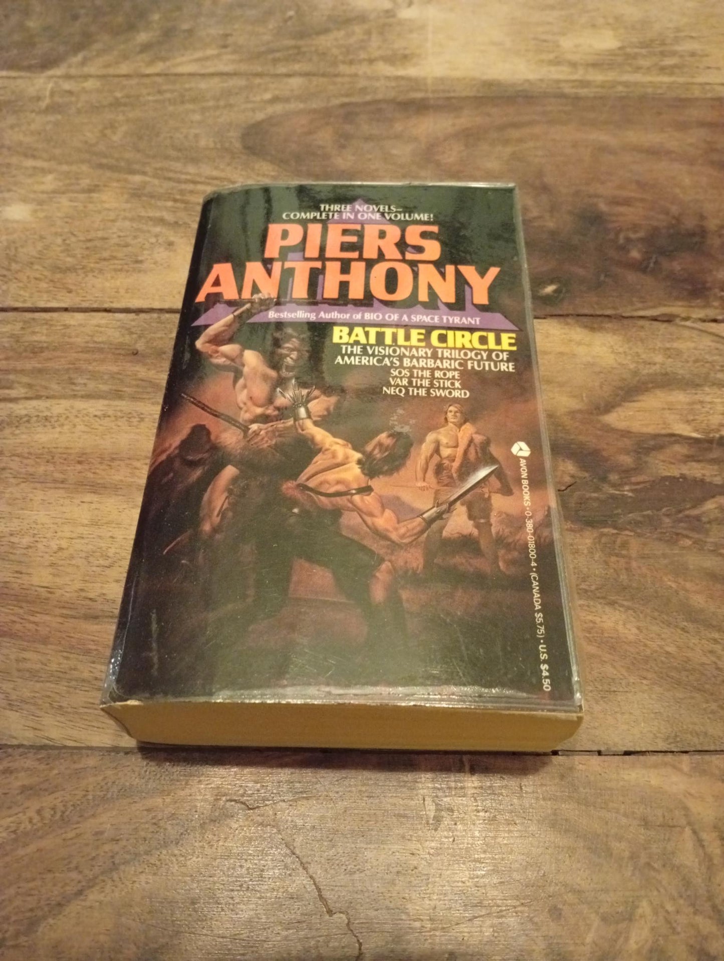 Battle Circle Piers Anthony Avon Books 1984