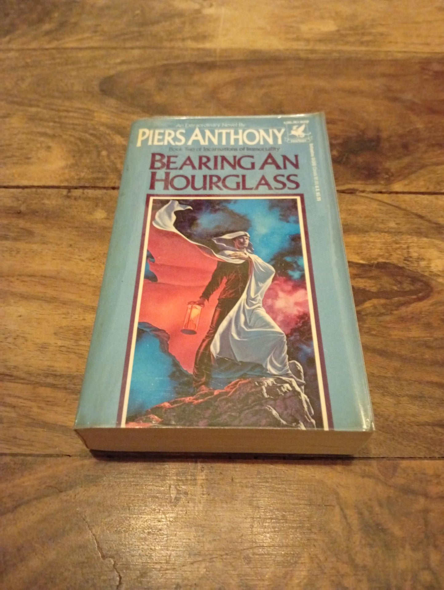 Bearing an Hourglass Incarnations of Immortality #2 Del Rey Books 1985