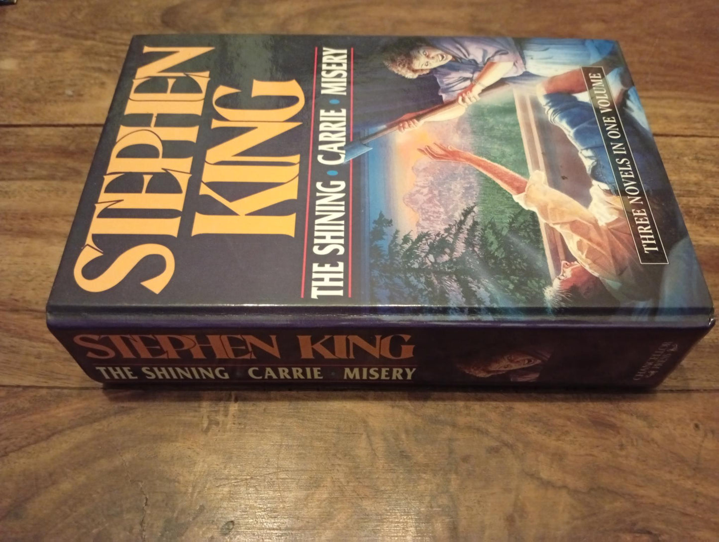 The Shining, Carrie and Misery Omnibus Stephen King Hardcover Chancellor Press 1992