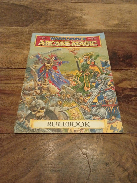 Warhammer Arcane Magic Rulebook Games Workshop 1995