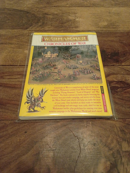 Warhammer Chronicles of War Games Workshop 1995