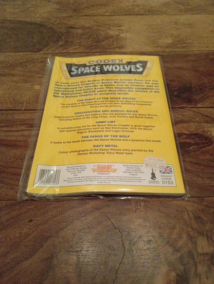 Warhammer 40K Space Wolf Codex Games Workshop 1994