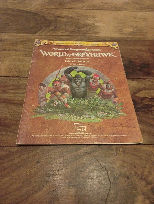 Greyhawk Isle of the Ape TSR 9153 AD&D 1985